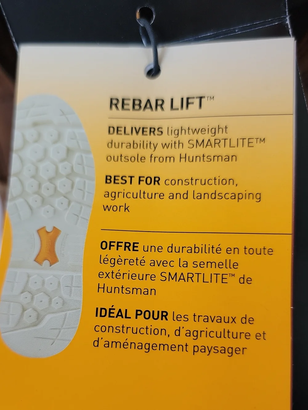 Size 10.5-Ariat Rebar Lift 8